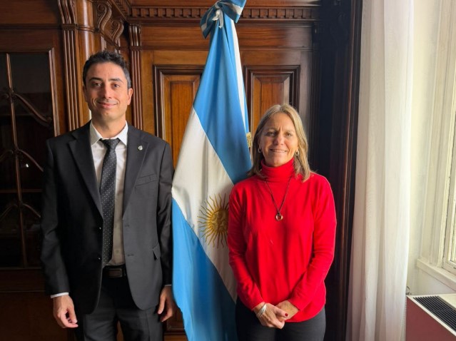 Fullone analizó las perspectivas del sistema energético de Río Negro junto la secretaria de Energía de la Nación