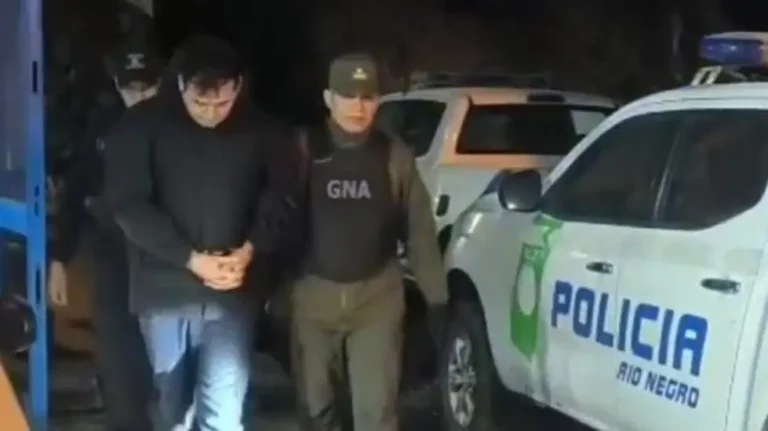 Trasladaron a Buenos Aires al prófugo chileno atrapado por la Policía de Río Negro