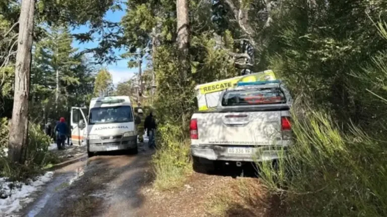 Tragedia en Bariloche: un auto patinó por el hielo, cayó al lago Nahuel Huapi y falleció una nena de tres años