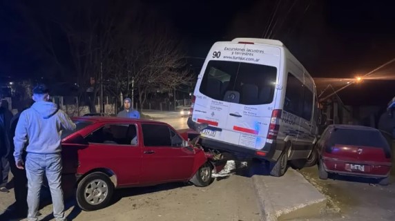 Manejaba alcoholizado y provocó un choque en cadena en Bariloche