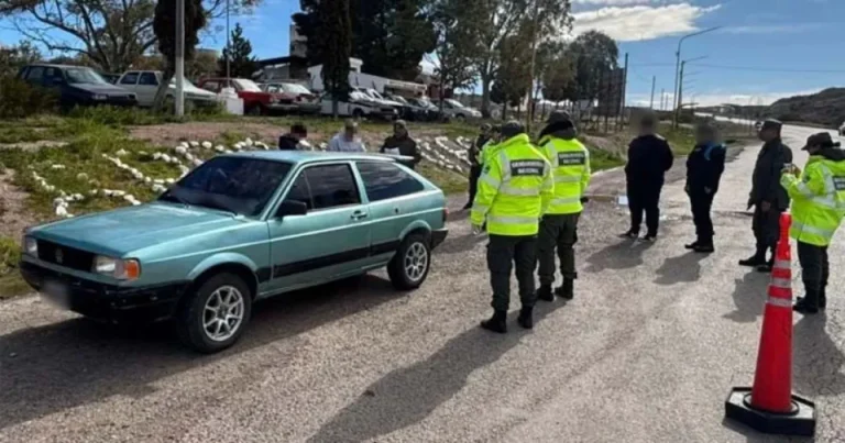 Descubren un cargamento de cocaína, marihuana y una pistola en el doble fondo de un auto sobre la Ruta 3