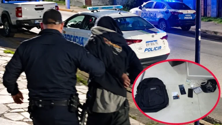 La policía aprehendió a dos personas tras pesquisas por asaltos calificados en Bariloche