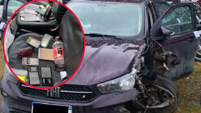 Un joven de 27 años fue detenido tras chocar, robar un auto a mano armada y ser vinculado a una causa federal por drogas