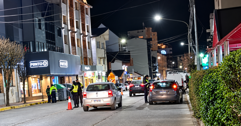 Alcoholemia récord en Bariloche: detectaron 2,51 g/l en avenida Bustillo y retuvieron 24 vehículos